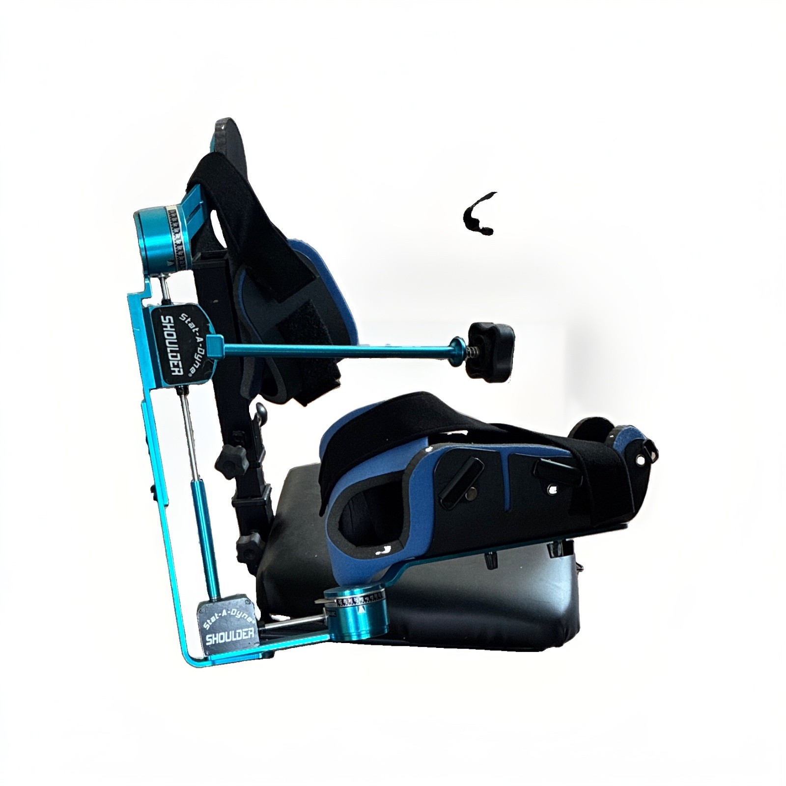 Stat-A-Dyne Adjustable Shoulder Brace Support, One Size, Blue/Black
