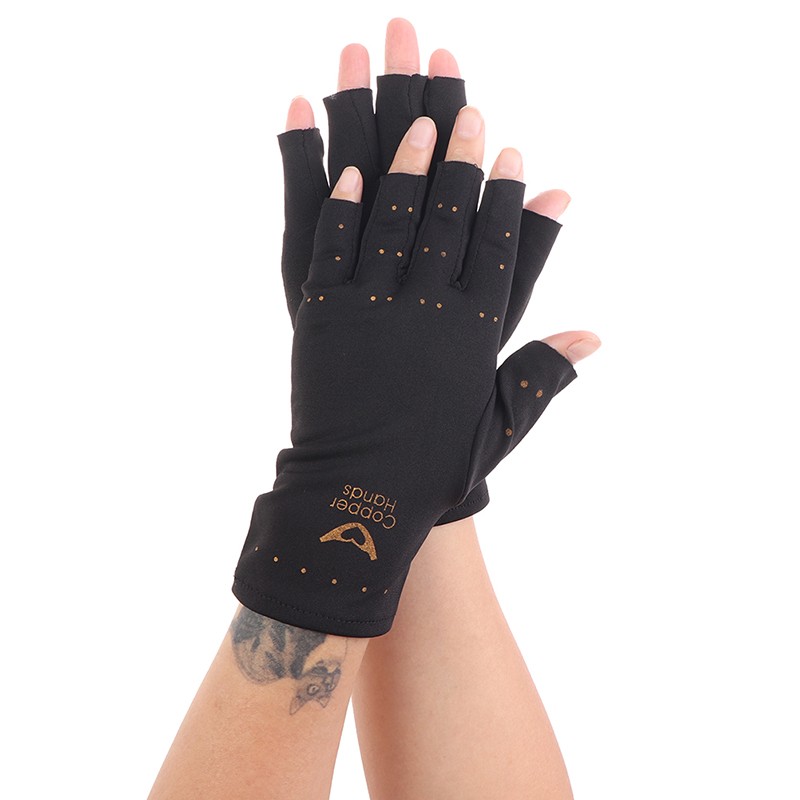 Anti Arthritis Gloves Hand Support Pain Relief Copper Finger Compression Gl.MC