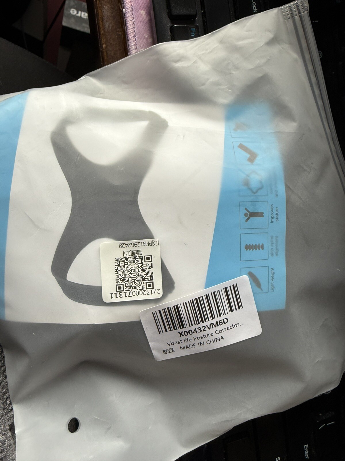 Posture Corrector, Posture Correction Belt Back Straightener Spine and Back New