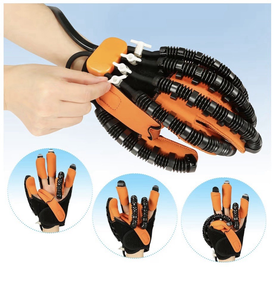 Rehabilitation Robot Glove Stroke Arthritis Recovery XL LEFT Heat