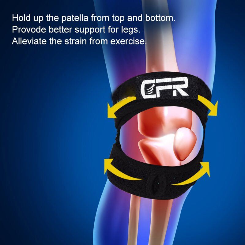 CFR Knee Support Brace Strap for Running Arthritis Jumper Tennis Injury Recovery