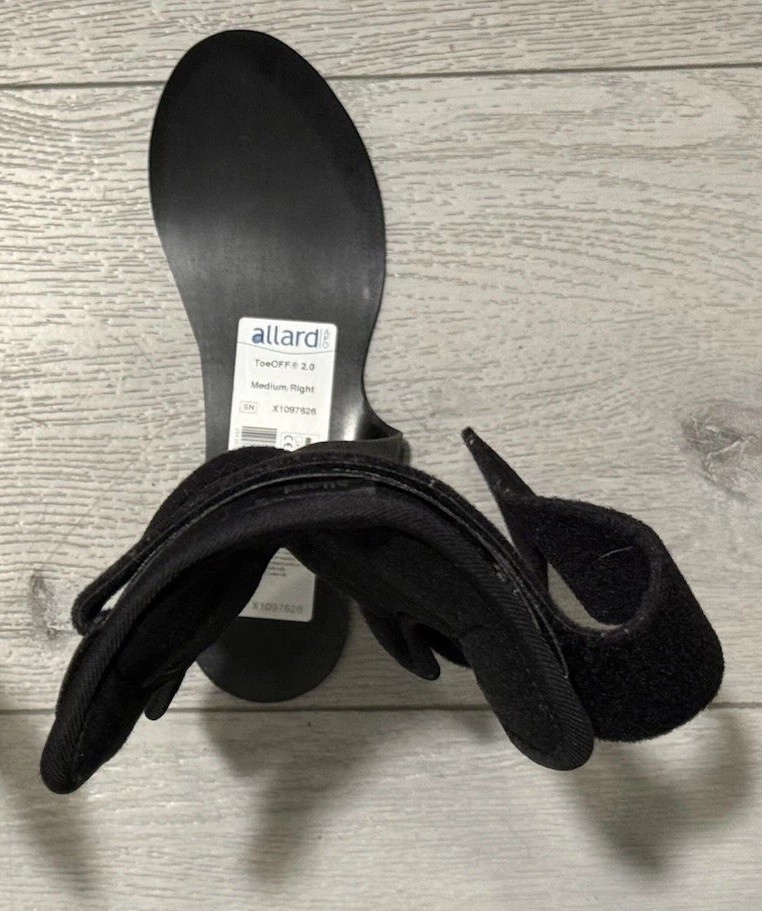 ALLARD TOEOFF 2.0 FOOT DROP AFO BRACE RIGHT ADULT MEDIUM