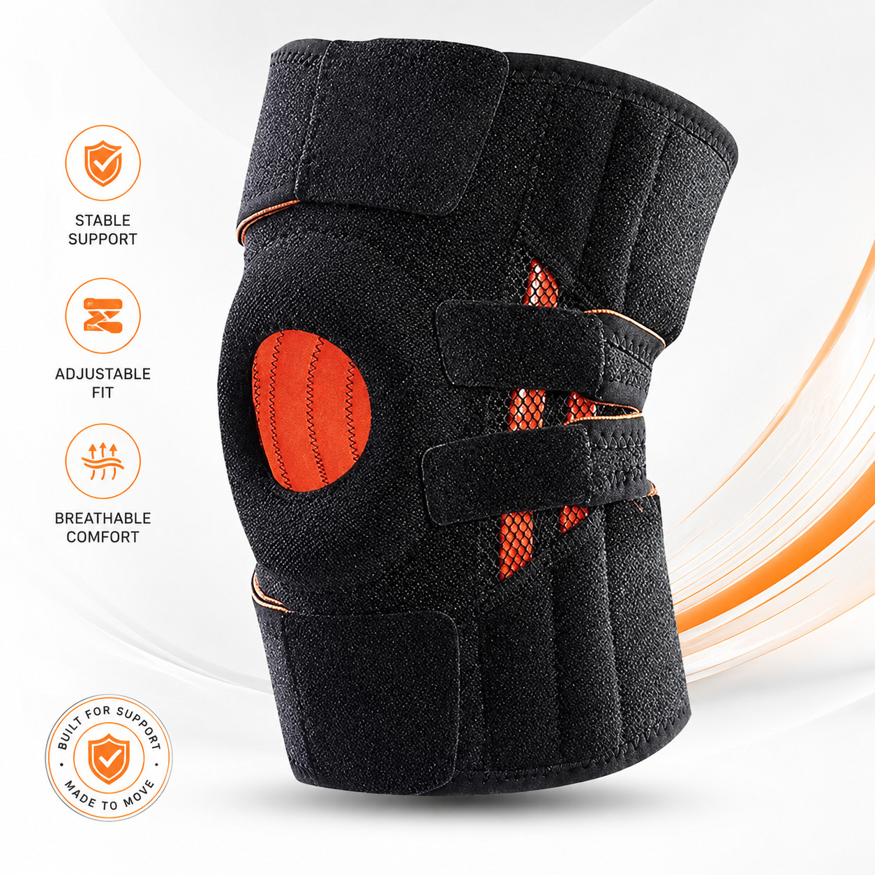 Knee Brace for Women & Men Meniscus Tear, ACL, Arthritis, Knee Support with Trip