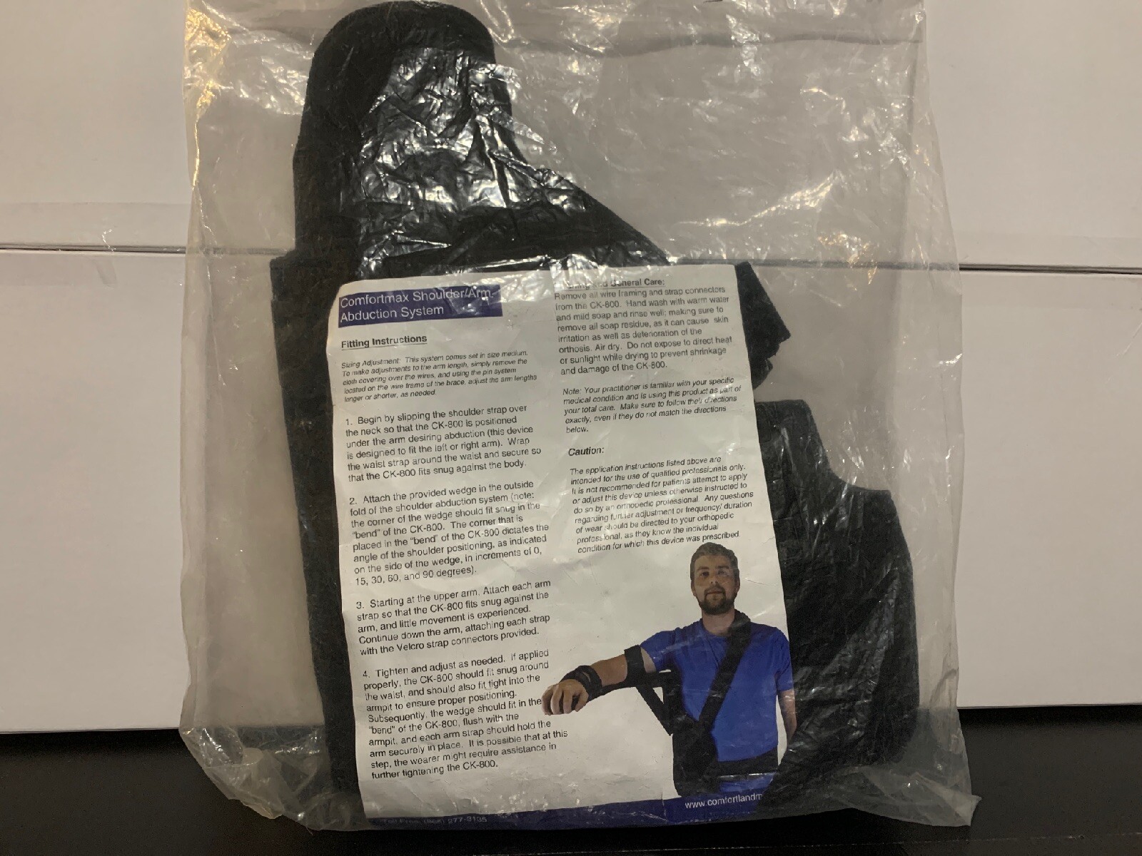 Comfortmax Shoulder Arm Abduction System CK-800 Universal and Adjustable Sizing