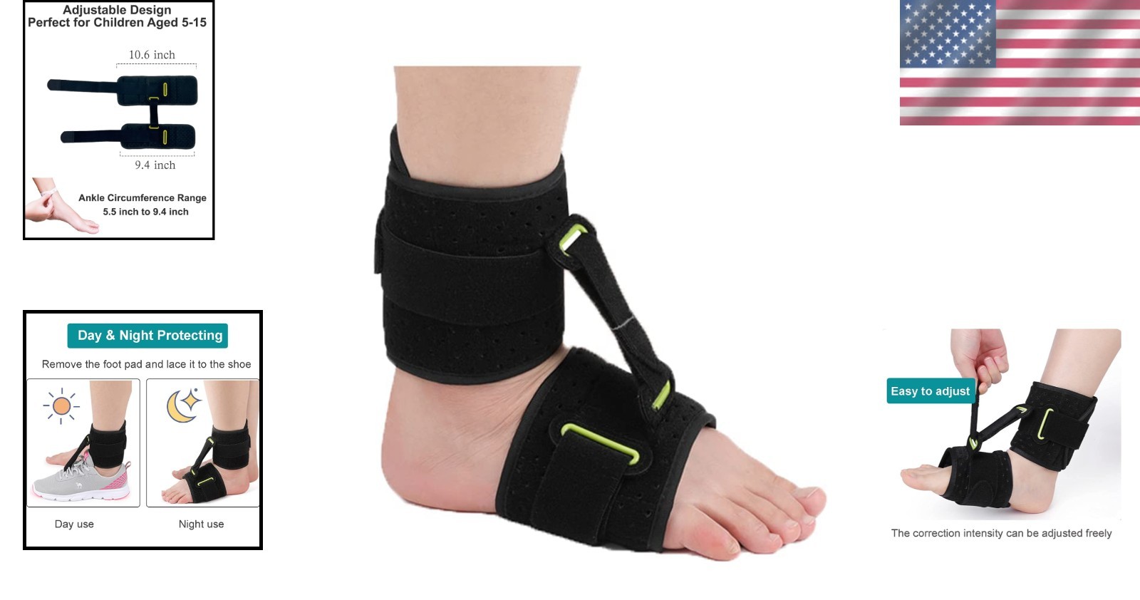 Improved Walking Gait Brace for Children with Foot Pain