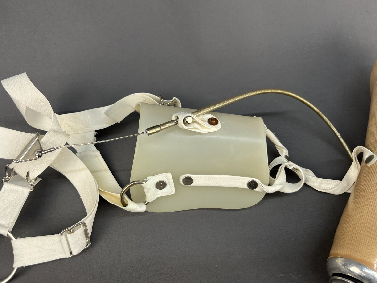 Vintage Prosthetic Adult Arm Body Powered Dorrance 5X Hook Medical Display Prop