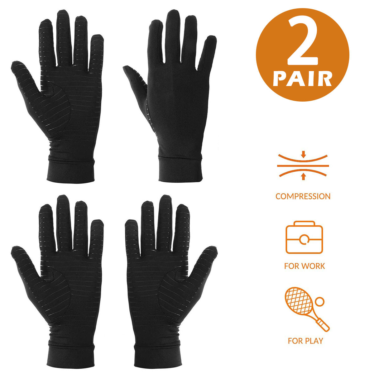 [Instant Relief] Compression Gloves for Hand Pain, Carpal Tunnel, Tendonitis