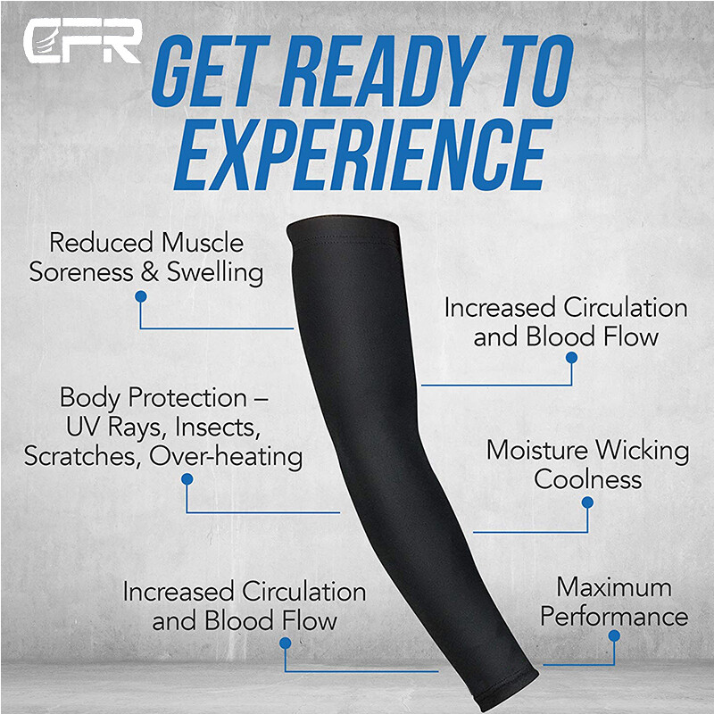 Compression Elbow Support Arm Sleeve Brace Joint Pain Relief Arthritis Fitness