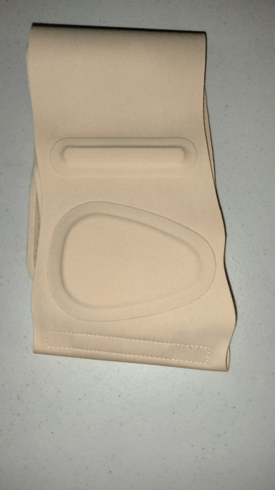 Solidfit Ultra Thin Back Brace For Back Pain Relief Beige Medium