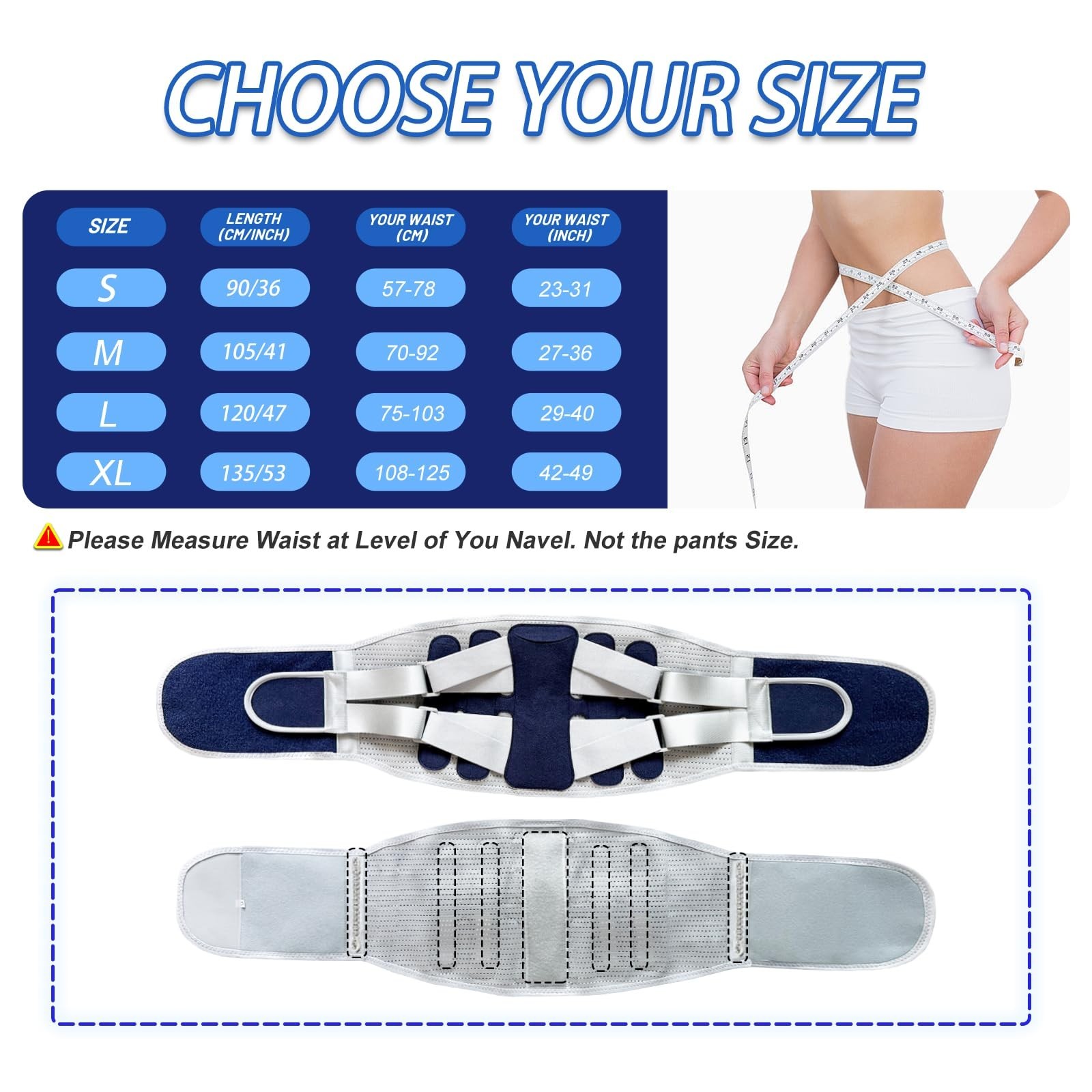 Back Brace for Lower Back Pain Relief from Herniated Disc, Sciatica & Scolios…