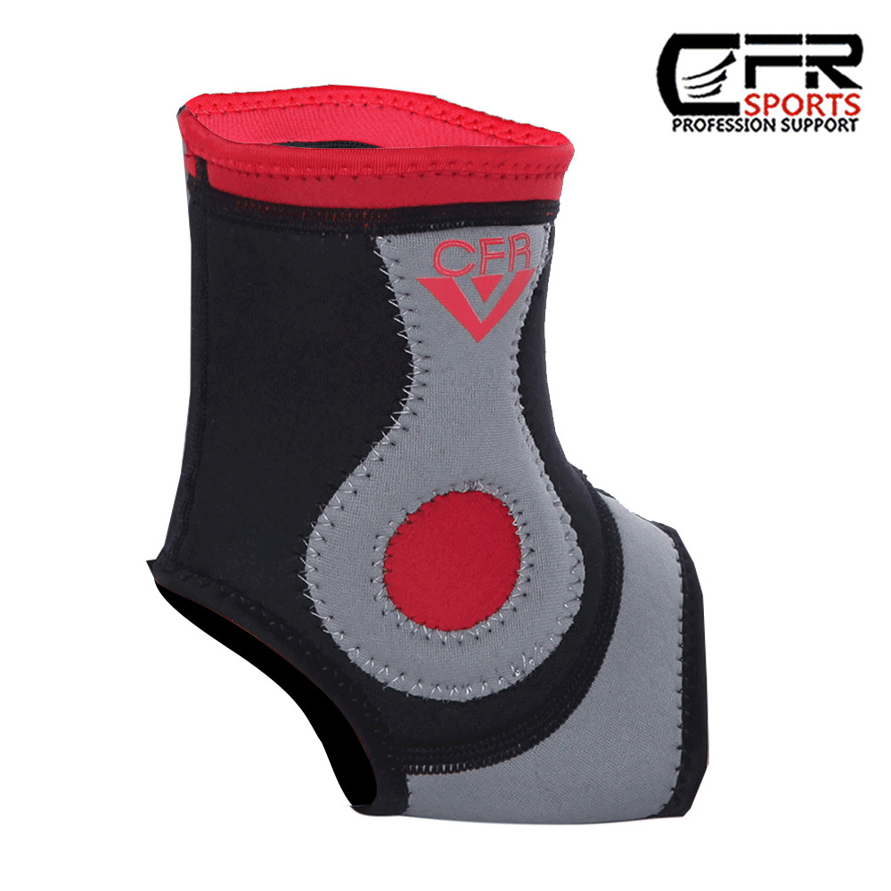 Ankle Foot Compression Wrap Sleeve Bandage Brace Support Sport Pain Protection @