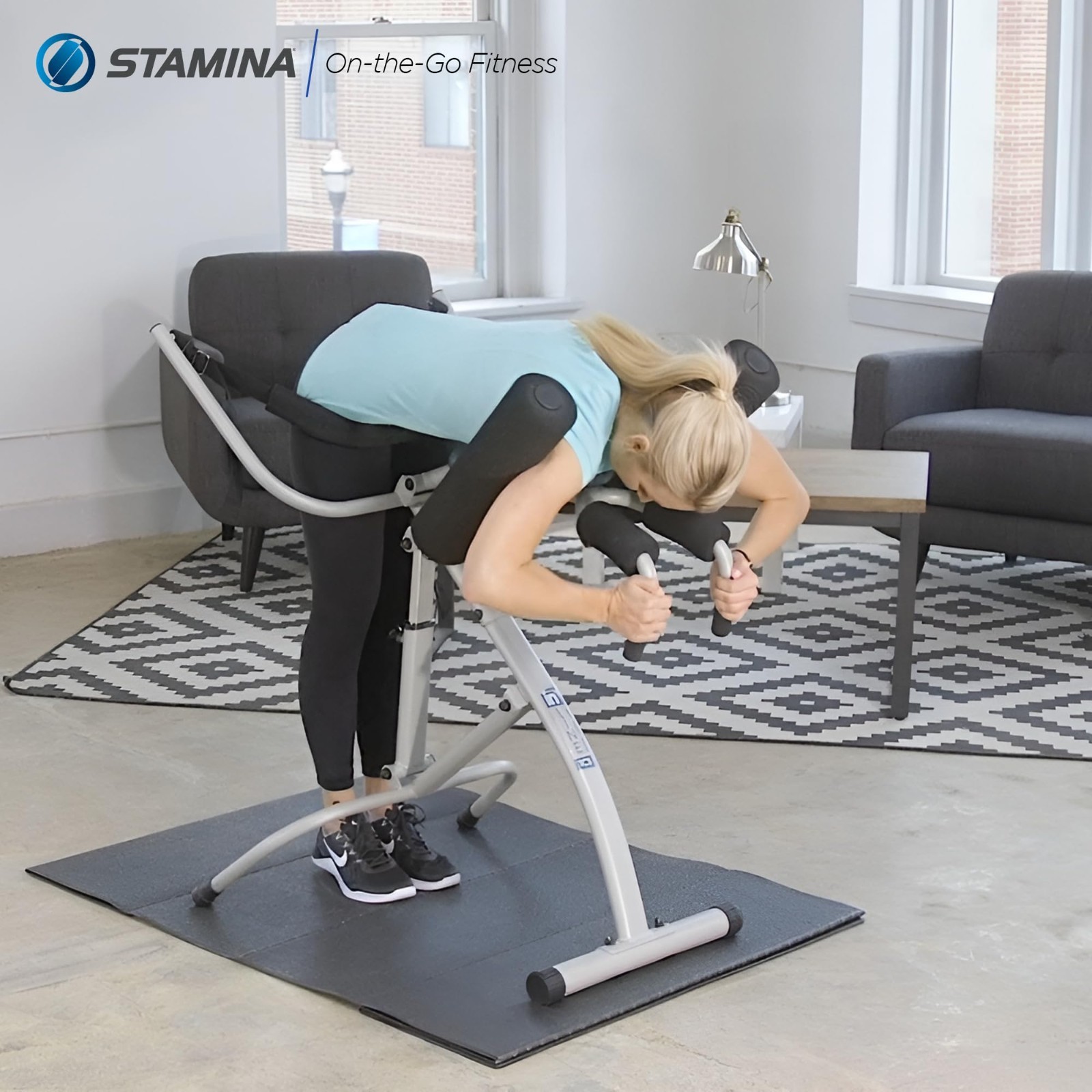 Back Pain Relief Decompression Machine – Portable Spine Stretching & Exercise Eq