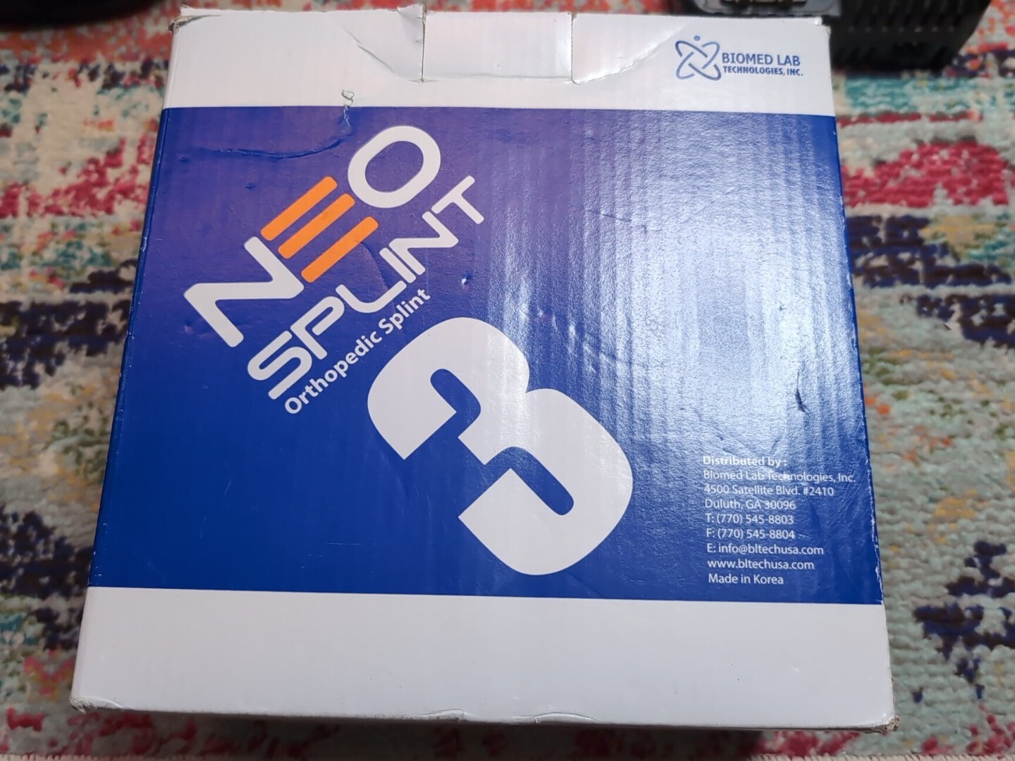 18 Pack NEO Splint NPS-3 inch X 5yd. Fiberglass Rapid Ready Splint