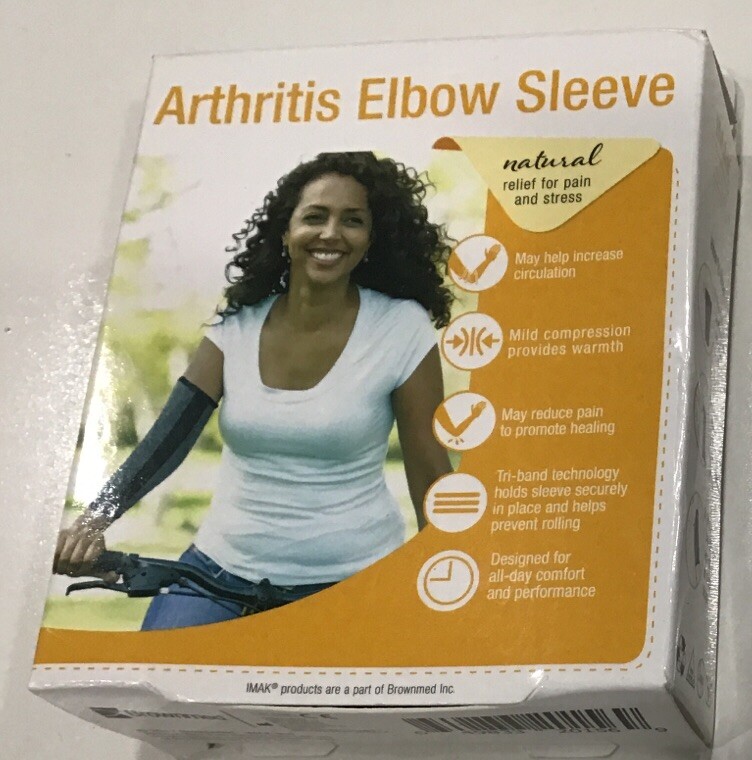 IMAK Compression Arthritis Elbow Sleeve A20156 Size Medium