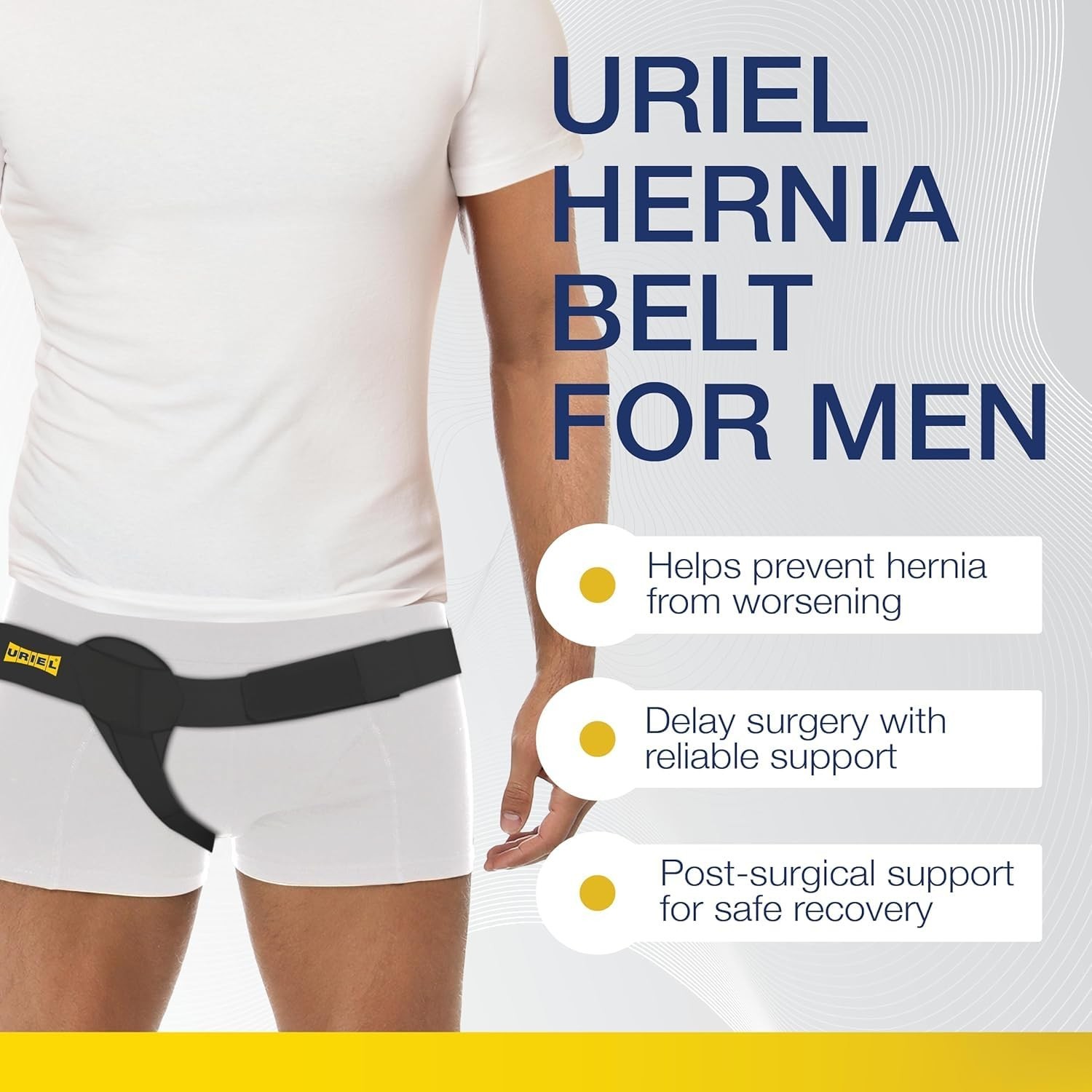 Right Side Hernia Belts for Men – Built for Daily Wear & Long-Term Use, Ideal…