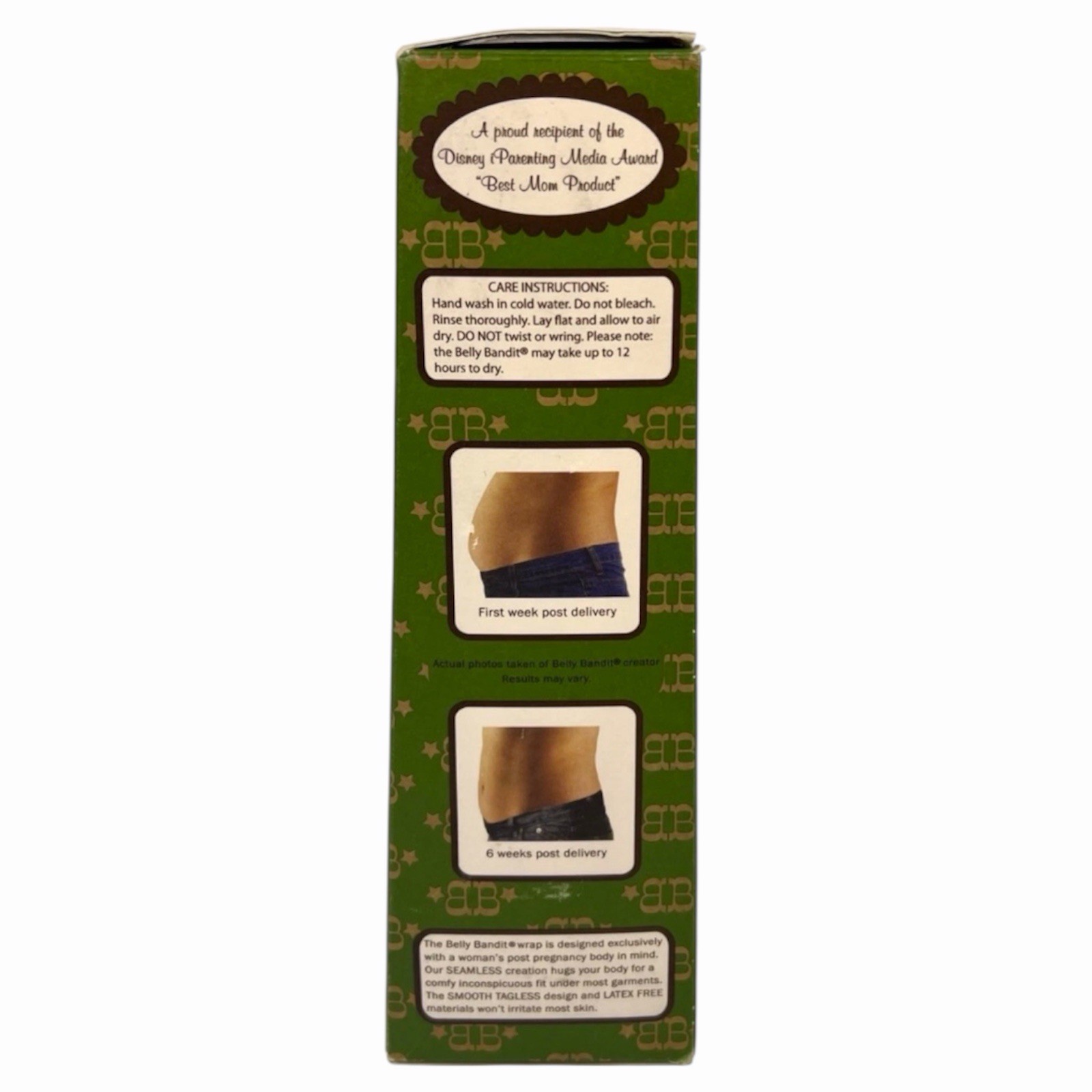 Belly Bandit Postpartum Belly Wrap Binder Bamboo Nude Size S C-Section