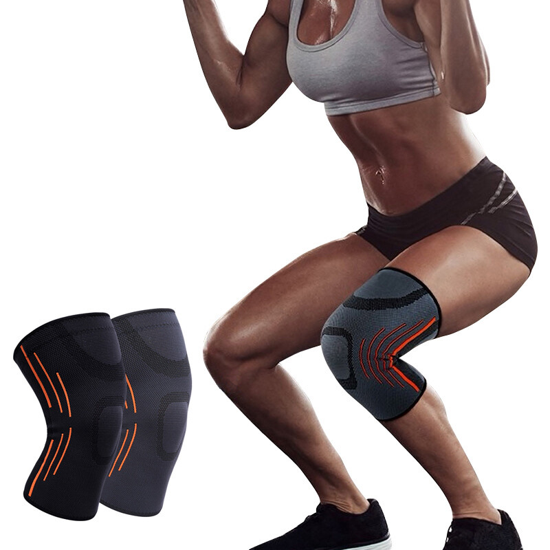 Sport Knee Support Brace Best No-Slip Knee Braces for Knee Pain Relief Women Men