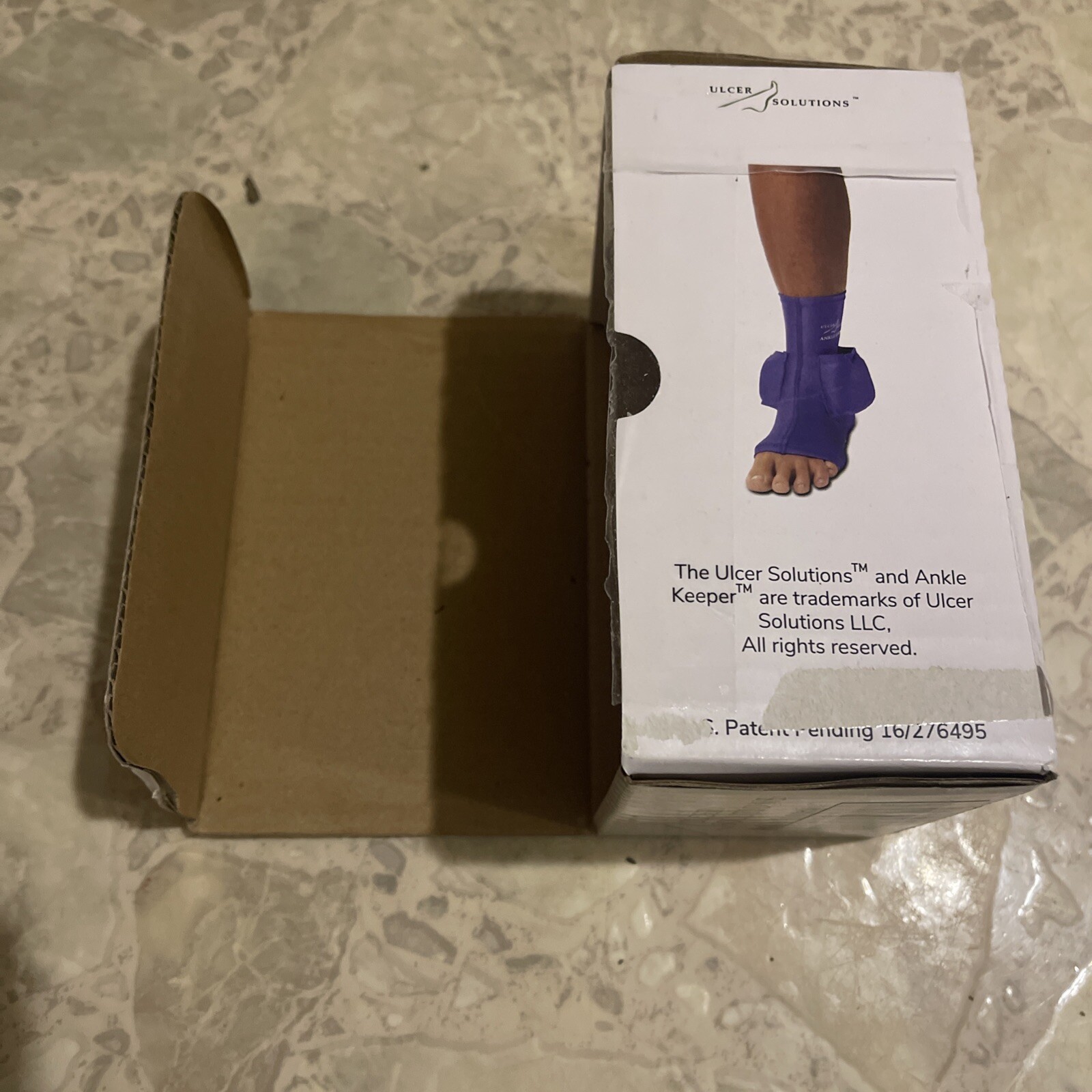 Ankle Keeper Ulcer Solutions. Prevents & Treats Pressure Ulcers & Wounds Size M