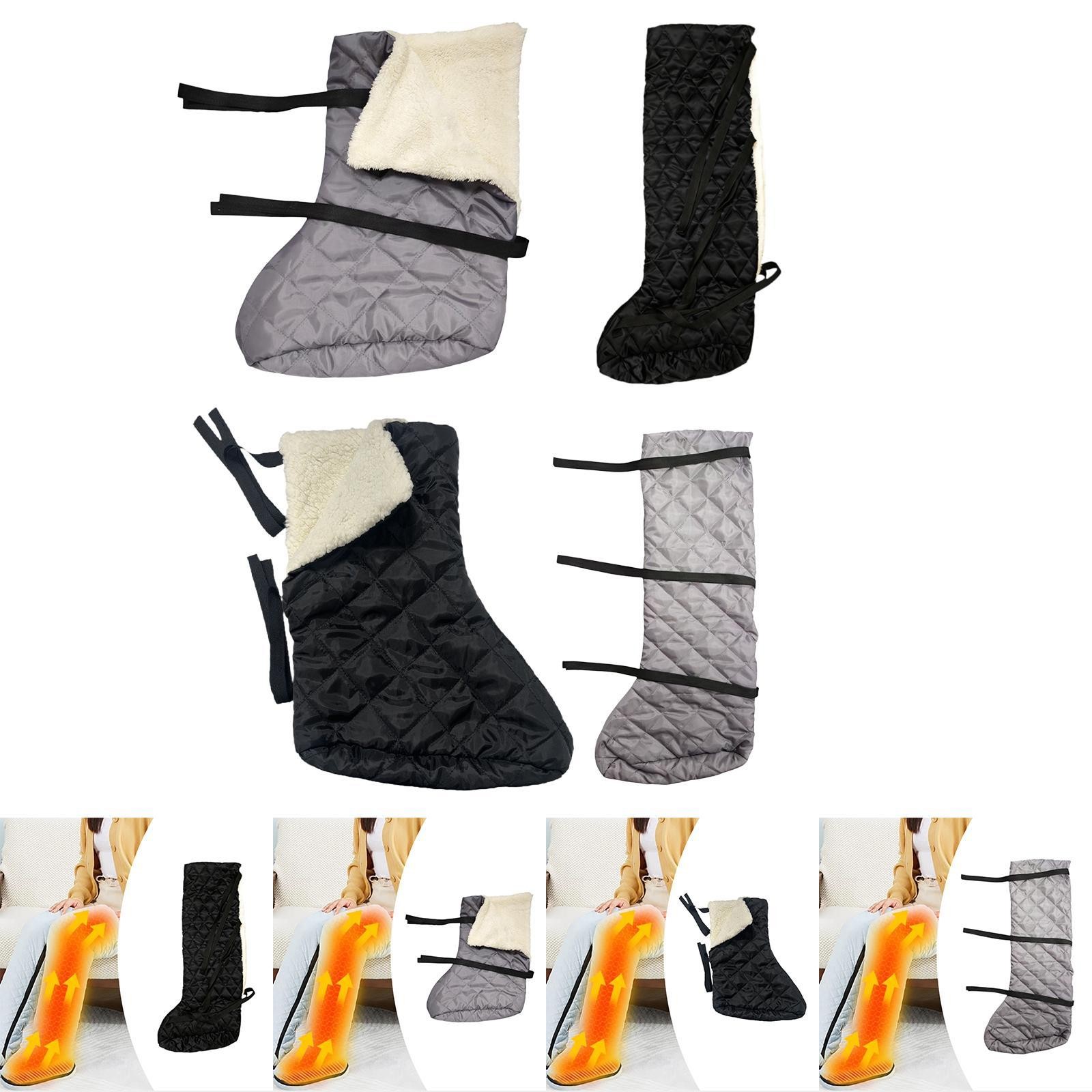 Leg Cast Sock Cover below The Knee Warm Protector for Winter Cold Protection