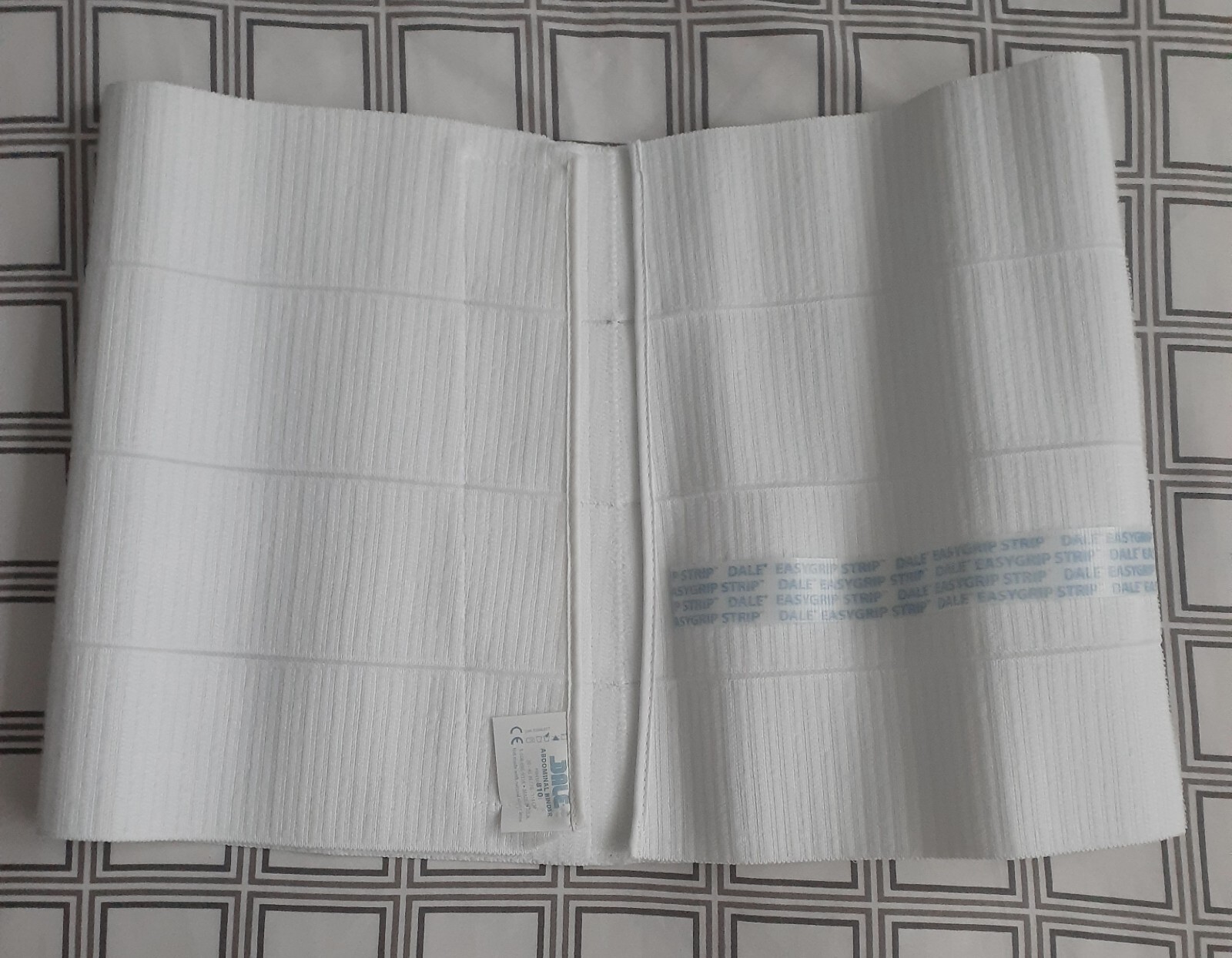 DALE Abdominal Binder White REF 810 Fits 12″ 30-45″ Surgical Relief Pressure LN
