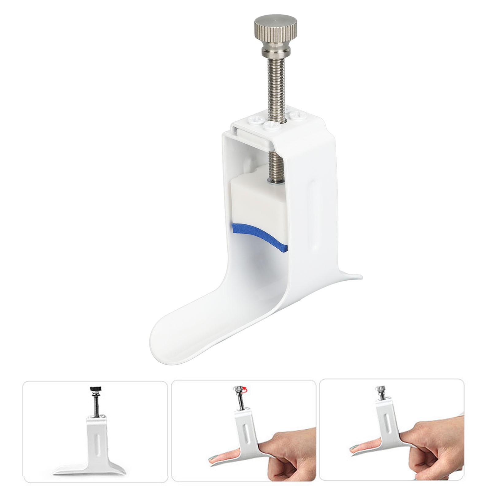 Finger Straightener Splint Adjust Force Curved Aluminum Fixture Finger Support