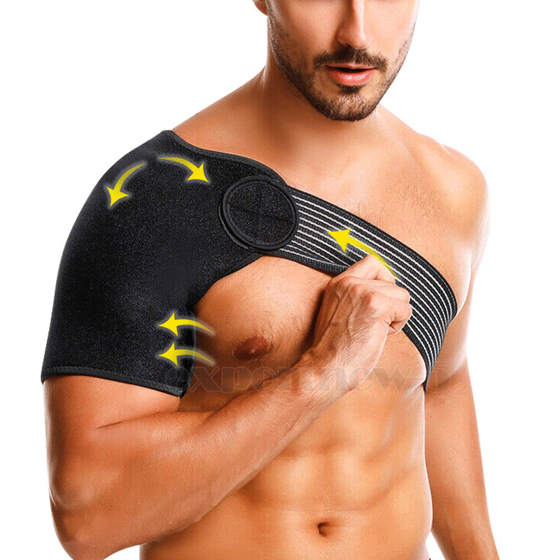 Shoulder Brace Sleeve Compression Support Torn Rotator Cuff Relief Joint AC Pain