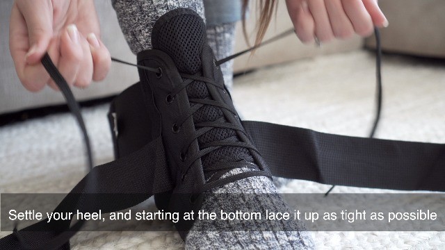 Ankle Brace for Women and Men, Lace Up Support Medium (Pack of 1)