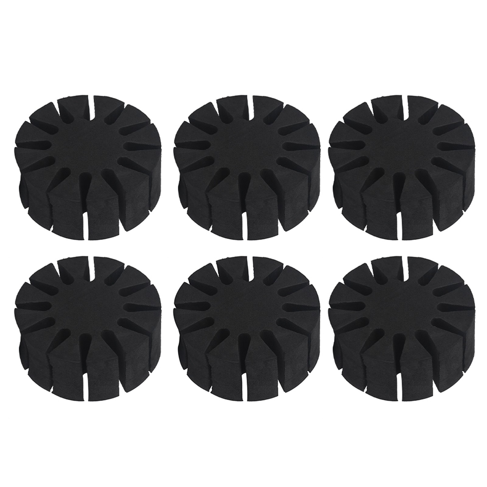 6 Pcs Durable EVA Foam Round Rack Separator Holder Outdoor Hunting Arc CX4