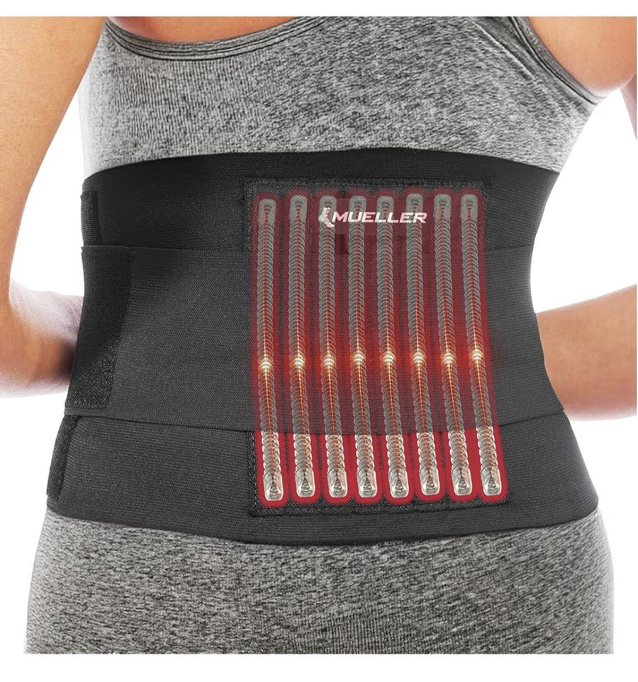 Mueller Adjustable Back Brace Support Belt – One Size Fits Most – Open Box New