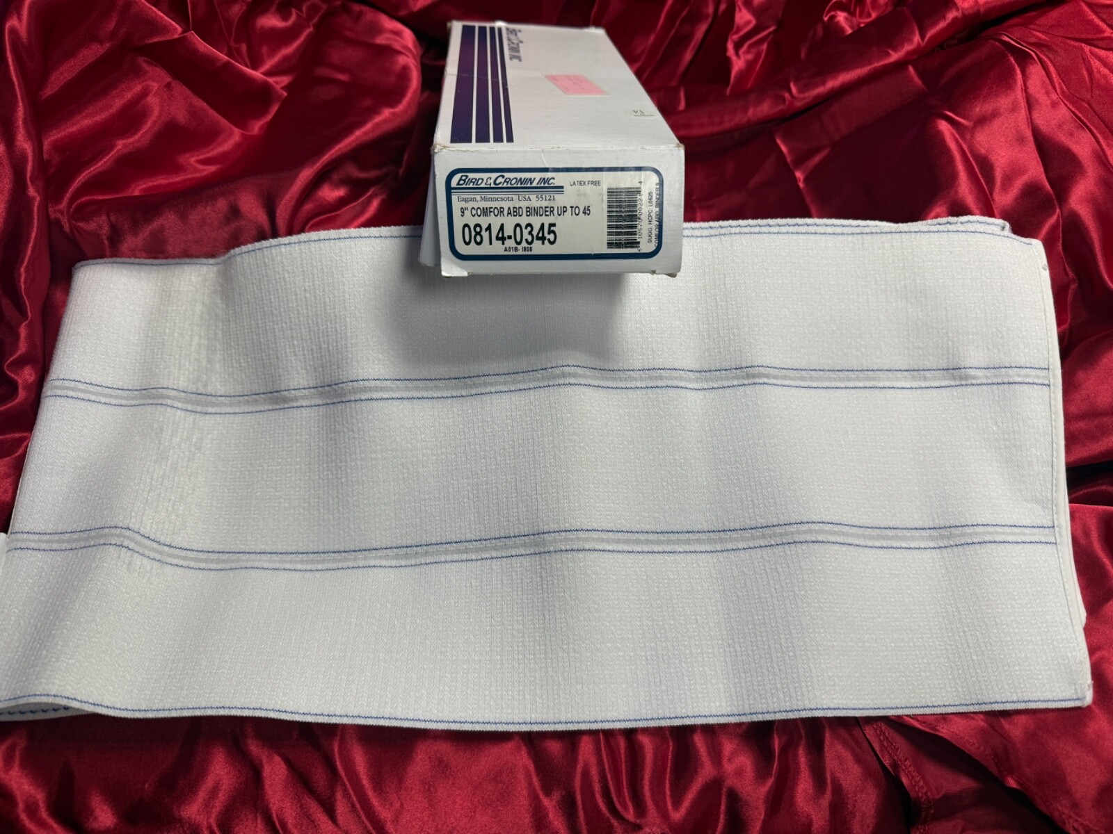 Bird & Cronin 9″Comfor Abdominal Support Binder (45″) NEW Shelf Damaged Box