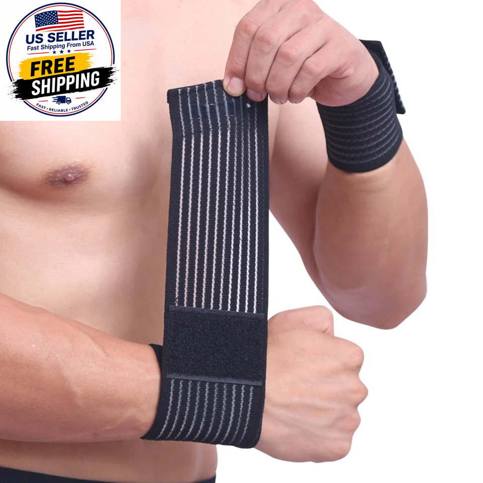 Gym Support Wrist Brace Wrap Carpal Tunnel Cotton Elastic Bandage Hand Sport Wri