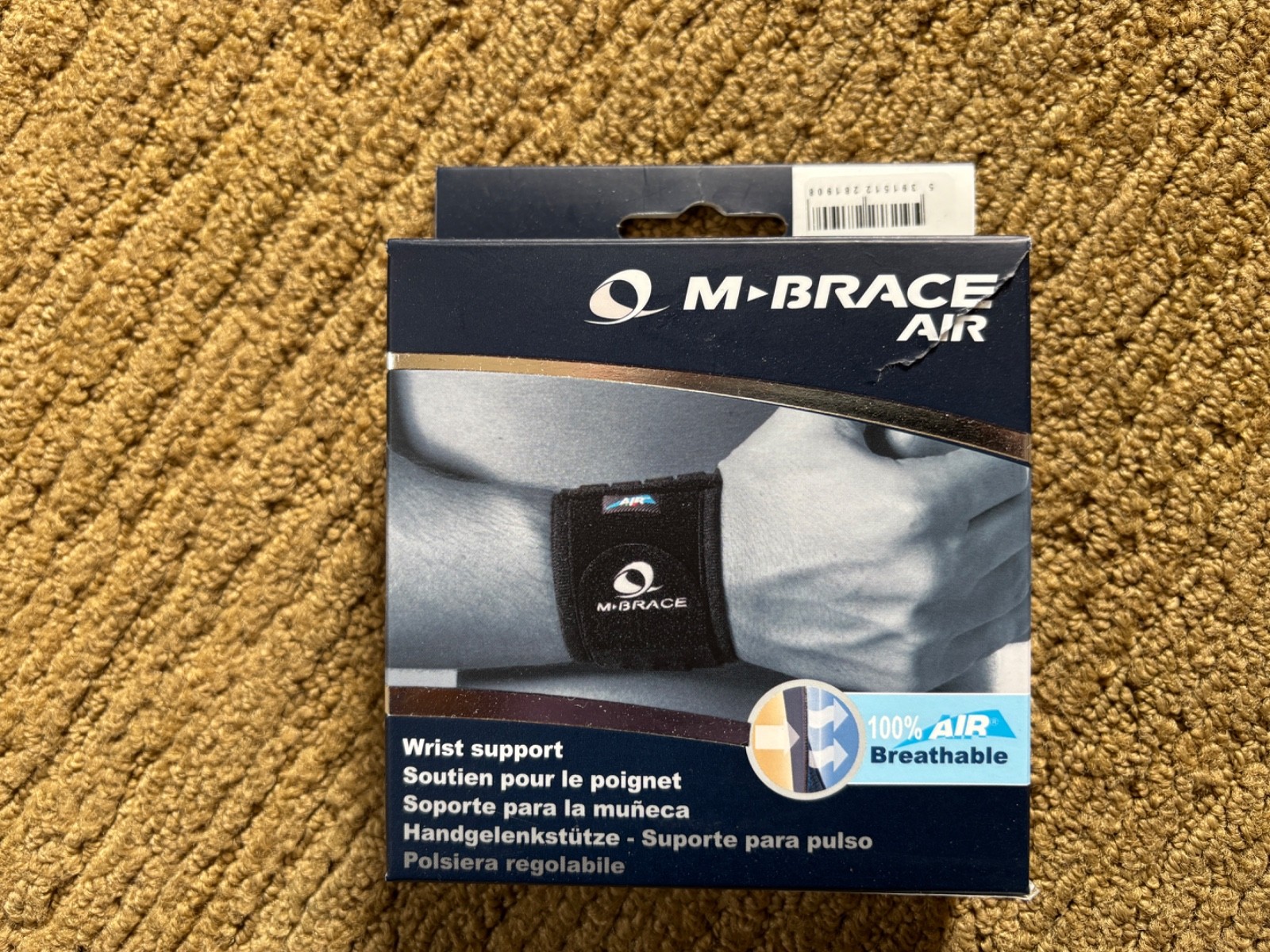 M-Brace Air Wrist Brace/Support, size Regular