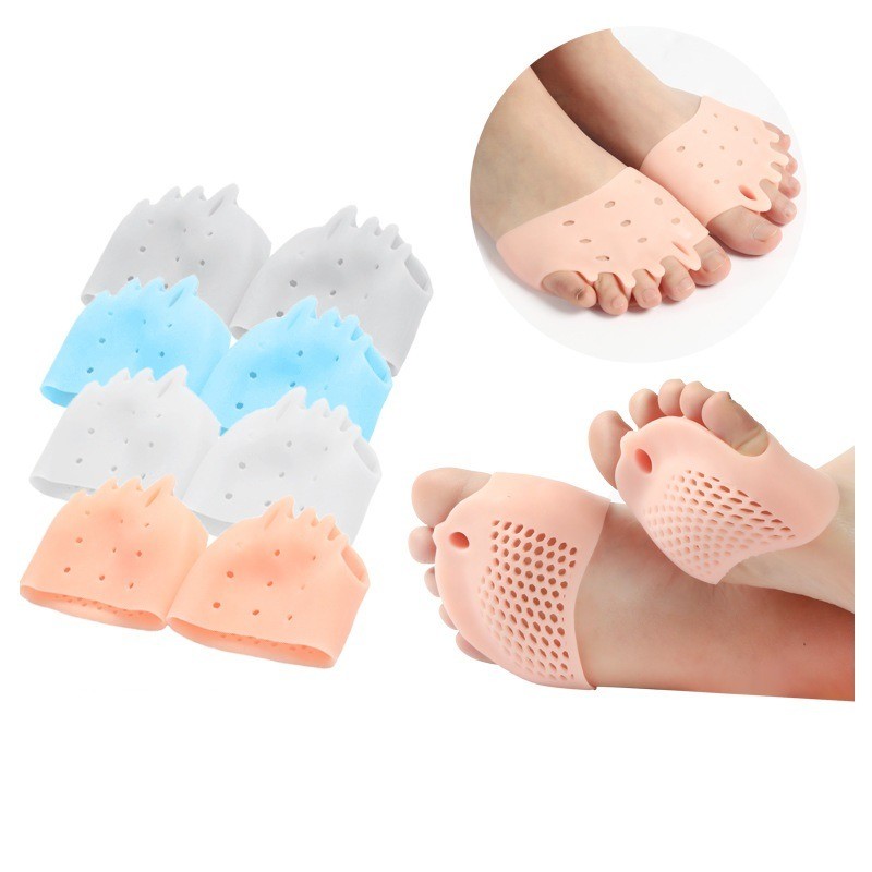 Unisex Men Women 4Pcs Stretchy Hygger Corrector Daily Walking Toe Separators