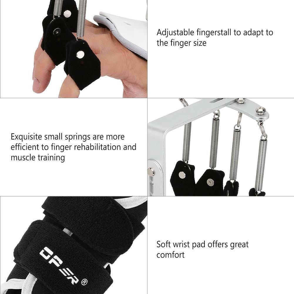Hand Rehabilitation Trainer Finger Orthotic for Stroke Hemiplegia Eldely therapy