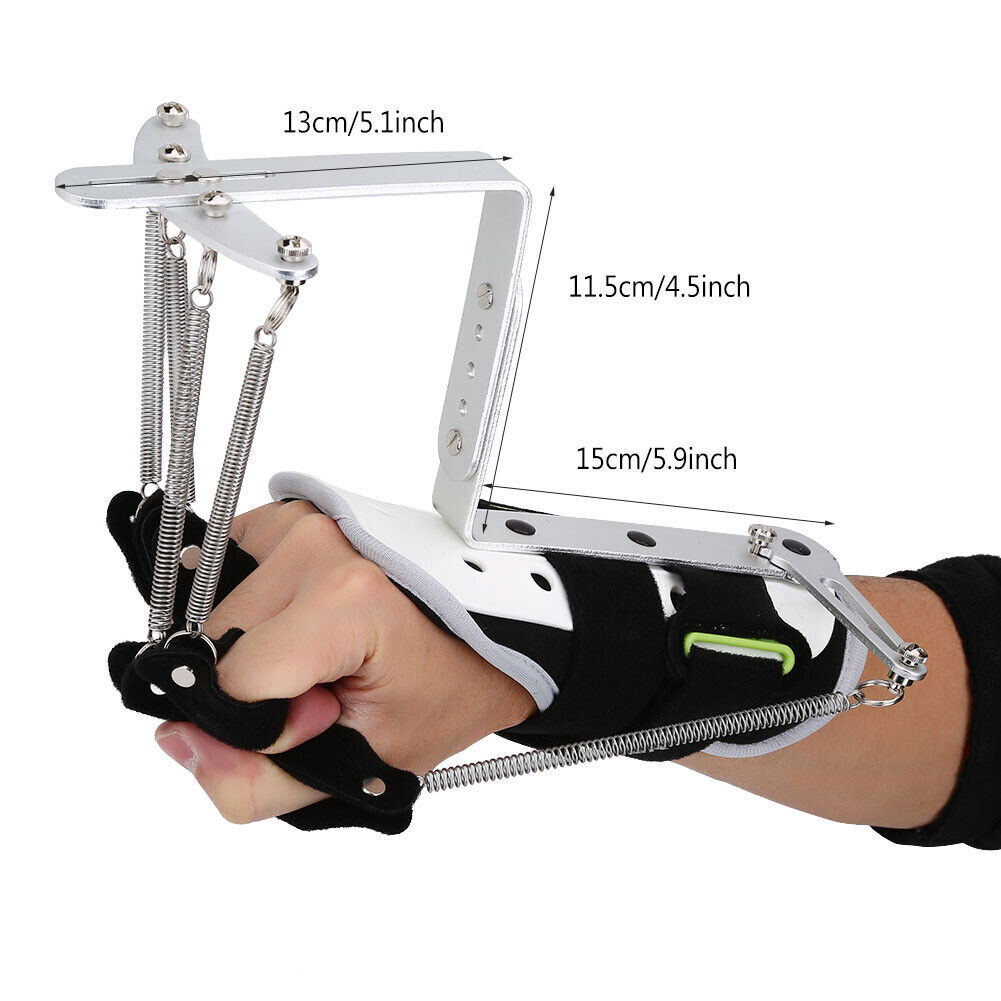 Hand Rehabilitation Trainer Finger Orthotic for Stroke Hemiplegia Eldely therapy