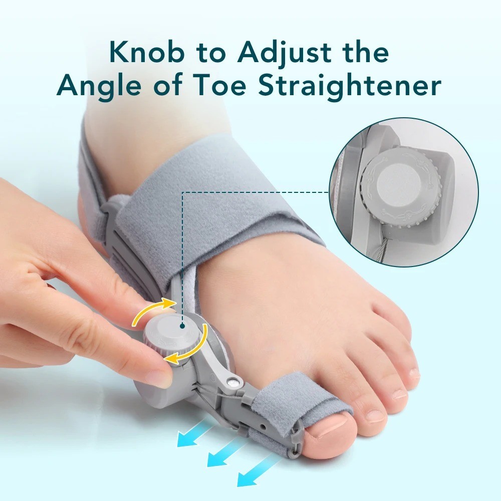Bunion Fix Toe Valgus Corrector Adjustable Orthosis Women Men Splints