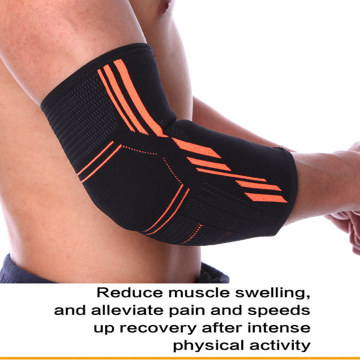Copper Elbow Support Brace Arm Compression Sleeve Joint for Arthritis Joint Pain