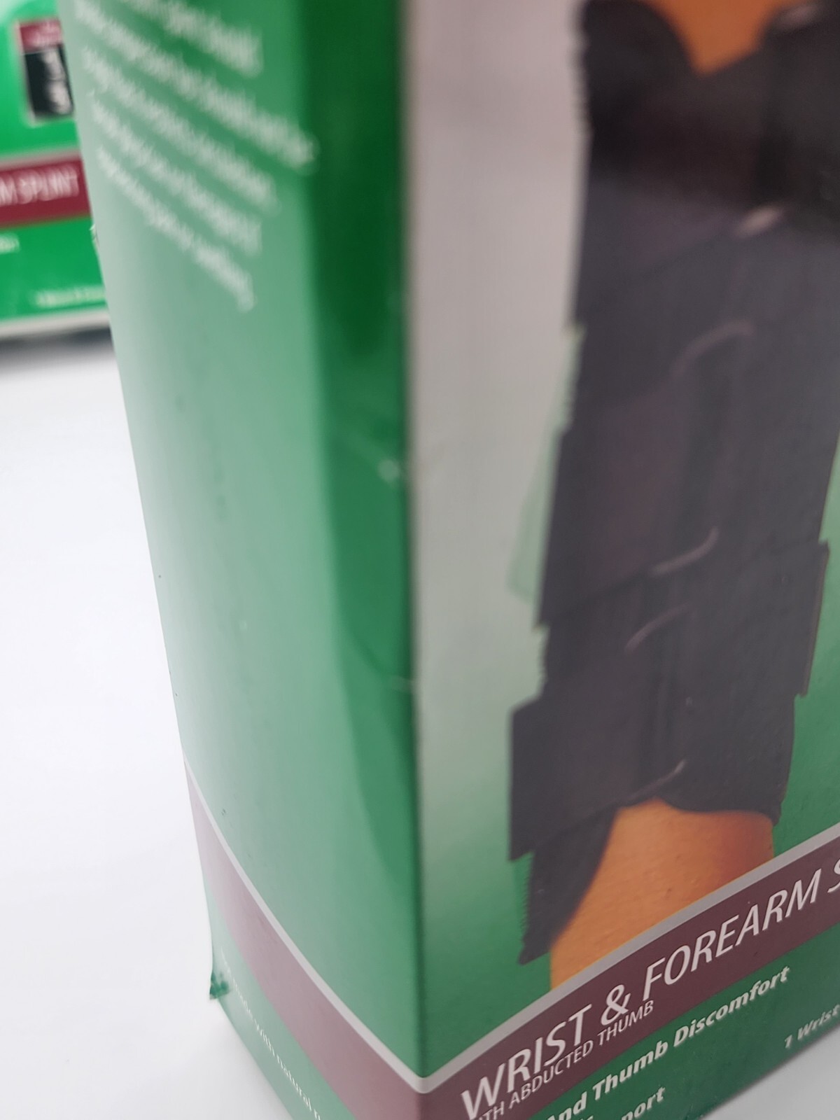 RIGHT Wrist & Forearm Splint Abducted Thumb, LARGE – ORT18210RLD – Curad – NIB