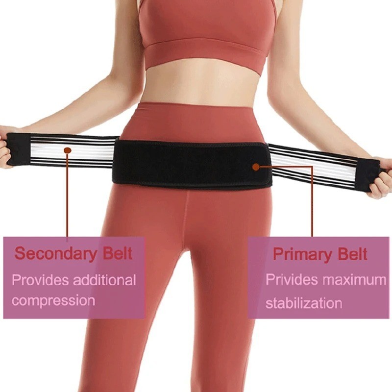 Sacroiliac Joint Hip Belt Pelvic Lower Back Support Brace Sciatica Pain Relief