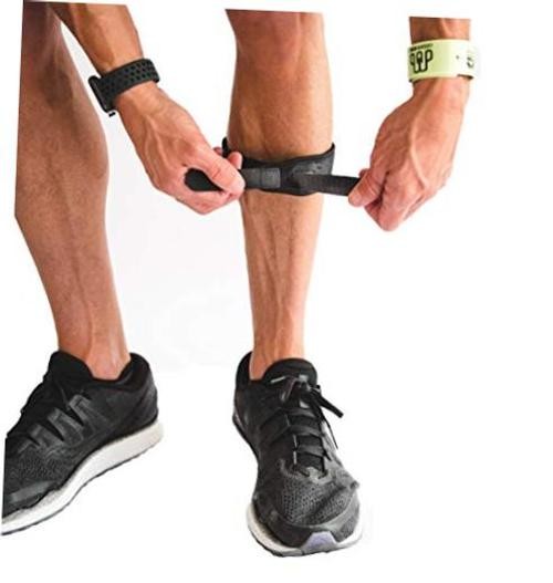 Calf & Shin Supports, Shin Splint Brace | Adjustable Neoprene Large (1 Strap)
