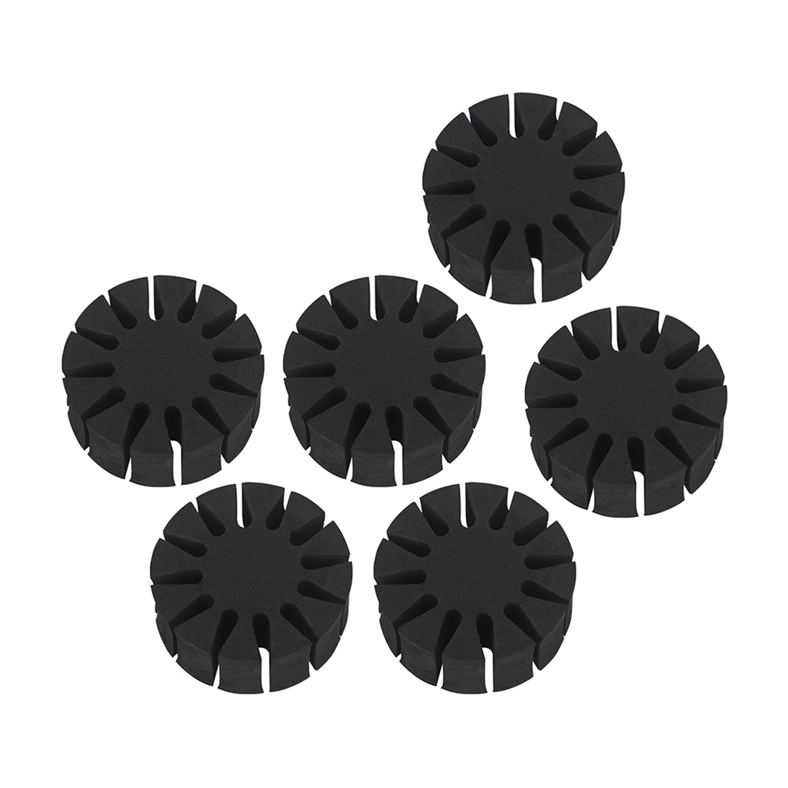 6 Pcs Durable EVA Foam Round Rack Separator Holder Outdoor Hunting Arc CX4