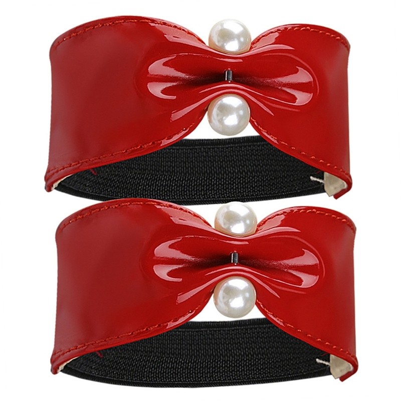 Pearls Ankle Bands For Sandals And Pumps Nonslip Heel Grip High Heels Straps