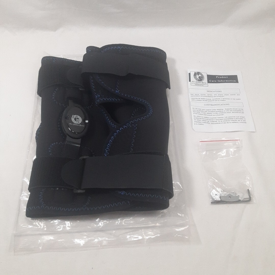 Knee Brace New Options Sports Knee Brace KC64-NOS XXXL Kool flex Black NEW!