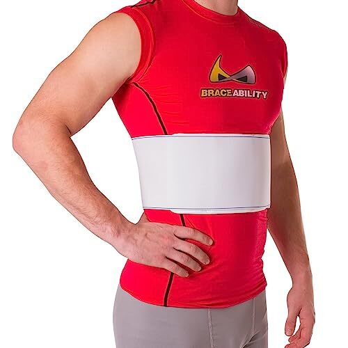 Rib Injury Binder Belt – Universal Broken Rib Brace for Men Fractured Cracked…