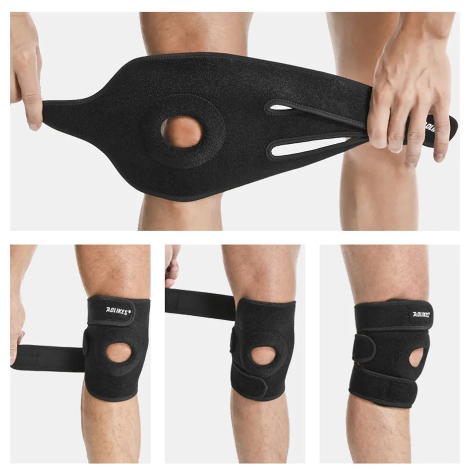 1 Rodillera de Compresión Soporte para Tendón Hombres Mujeres Dolor de Rodilla