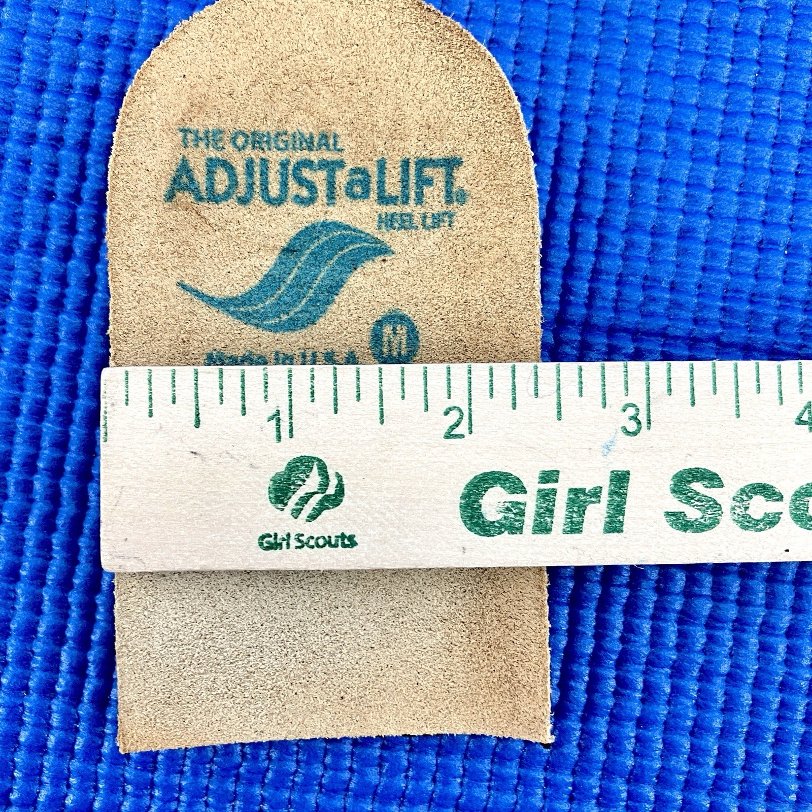 Single ADJUSTaLIFT Heel Lift 2-Layer Adjustable Orthopedic Heel Lift 3/8″ Medium