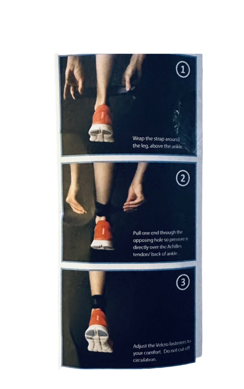 CROSSTRAP ACHILLES Strap by MDUB Medical Prevent Achilles Tendonitis LARGE 16”
