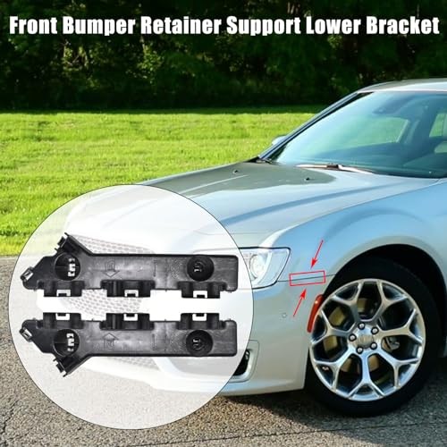 57010401AD (L) Front Bumper Retainer Support Lower Bracket, Left and Right,
