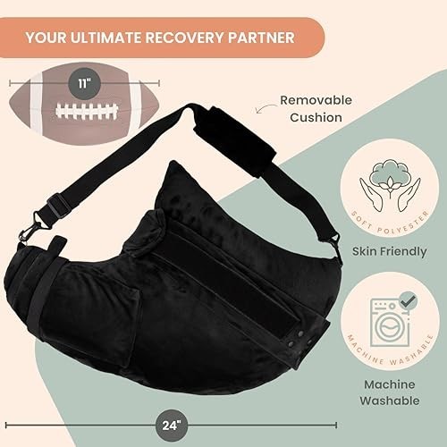 Shoulder Surgery Recovery Pillow – Adjustable Arm Support for Left/Right Side, C