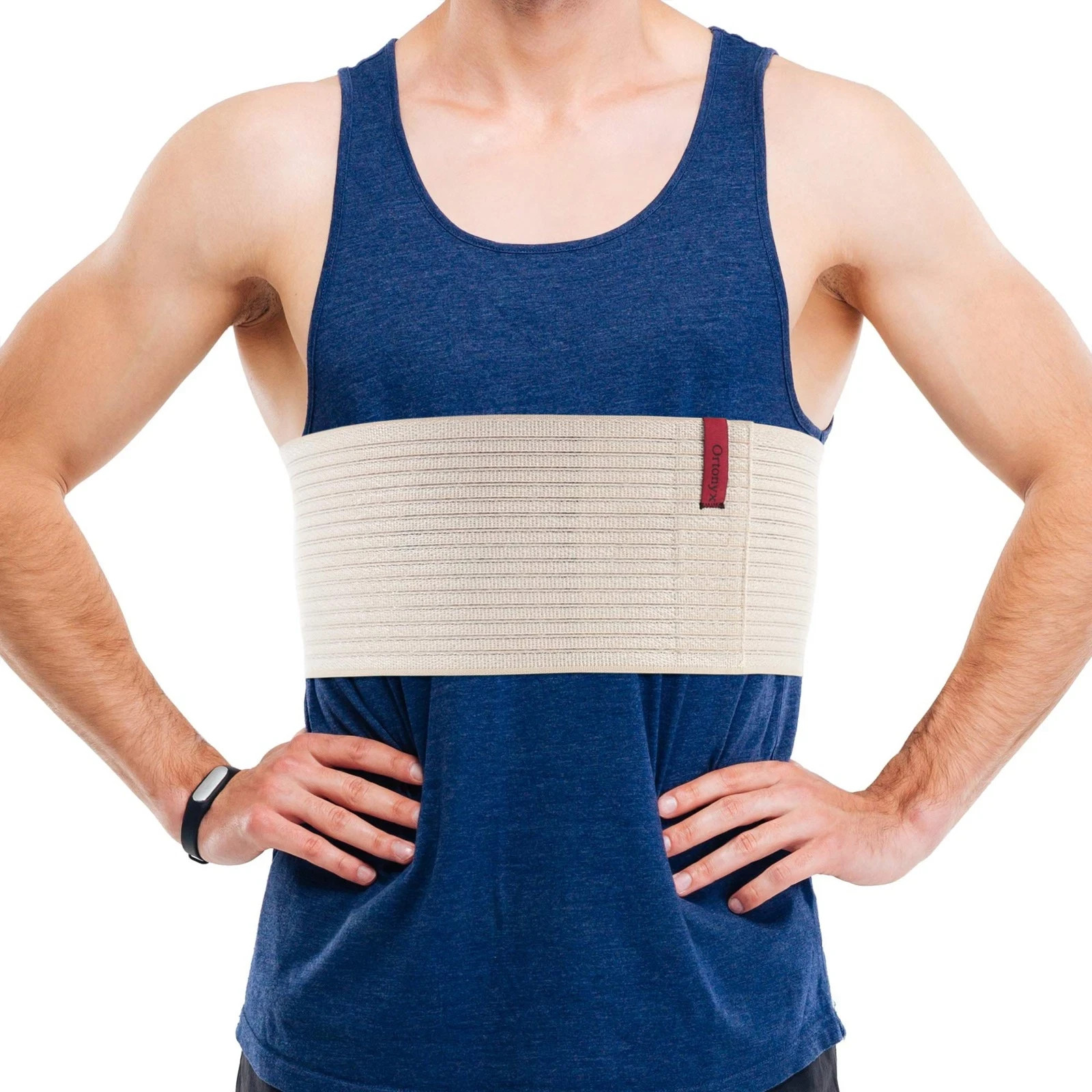 New Ortonyx 6.25 Broken Rib Support Brace Elastic Chest Wrap Compression S-M